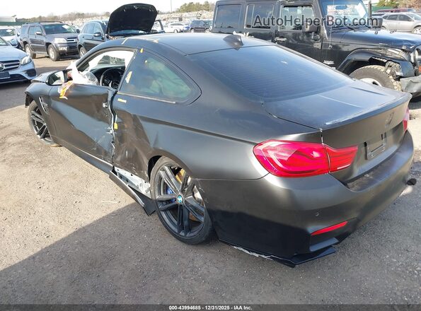 WBS4Y9C52JAA85565 2018 BMW M4 Gray Rear left