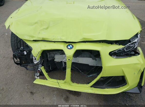 WBS53AY03NFM89739 2022 BMW M3 Yellow 