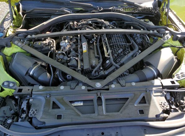 WBS53AZ00MCF87693 2021 BMW M4 Зеленый Вид задней части салона