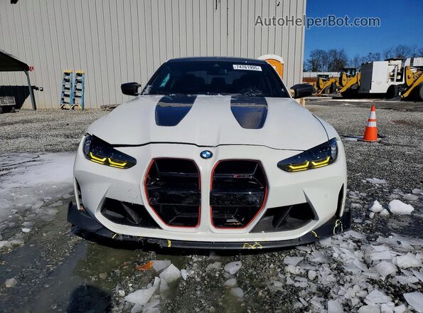 WBS63AY09RFS41618 2024 BMW M3 White Вид спереду