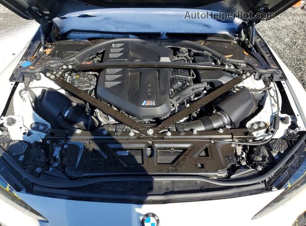 WBS63AY09RFS41618 2024 BMW M3 White Вид задньої частини салону