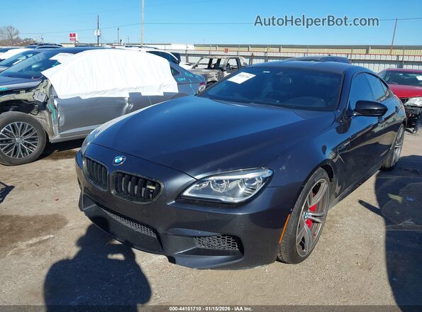 WBS6E9C53GG437220 2016 BMW M6 Black Вид спереду
