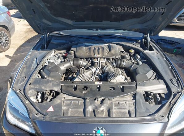 WBS6E9C53GG437220 2016 BMW M6 Black Вид ззаду