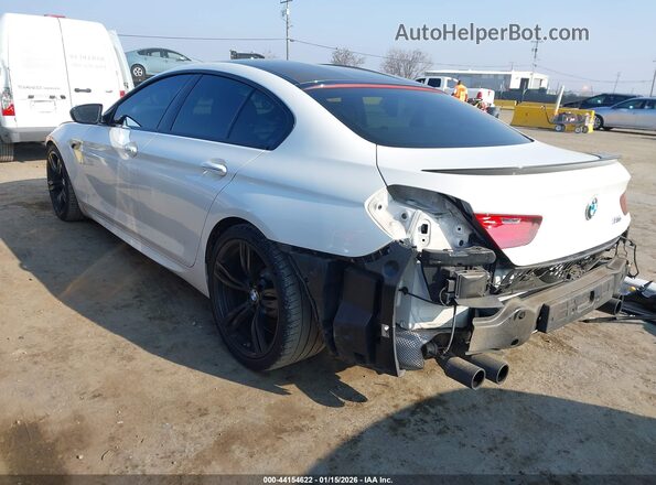 WBS6E9C57GG437270 2016 BMW M6 White Rear left