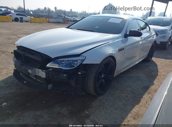 WBS6E9C57GG437270 2016 BMW M6 White Front left