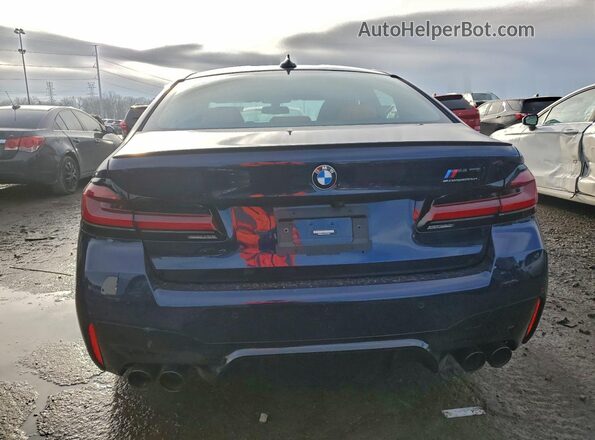 WBS83CH04PCN22583 2023 BMW M5 Blue Vista trasera