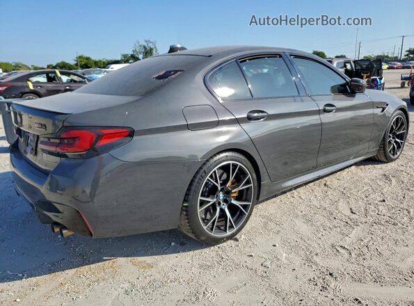 WBS83CH05MCF77820 2021 BMW M5 Gray Задня права чверть