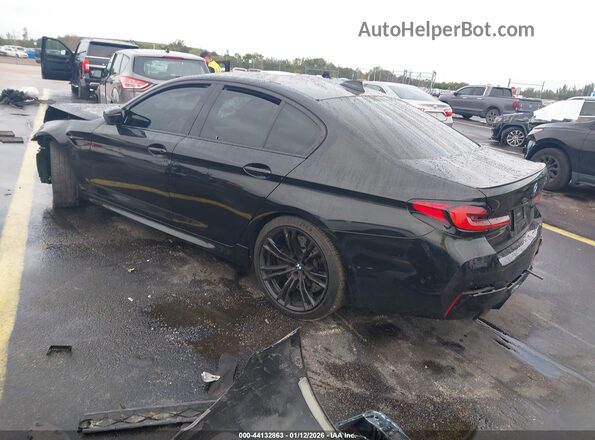 WBS83CH07MCF87975 2021 BMW M5 Black Rear left