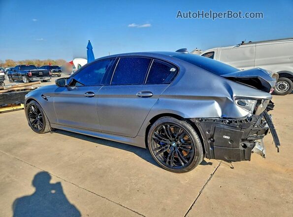 WBS83CH07NCJ03334 2022 BMW M5 Silver Tył lewy