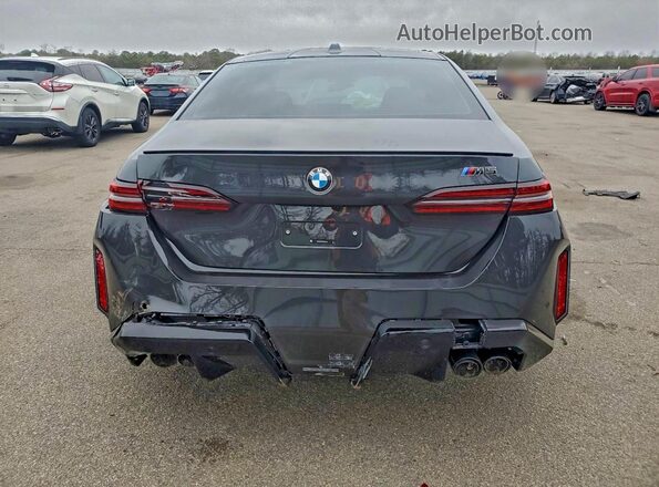 WBS83FK01TCV37112 2026 BMW M5 Charcoal Rear view
