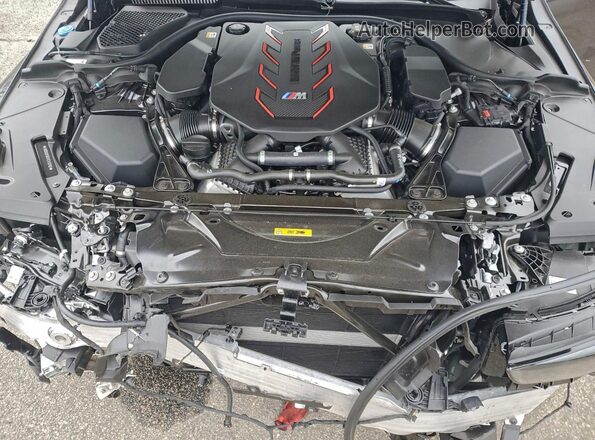 WBS83FK01TCV37112 2026 BMW M5 Charcoal Rear interior view
