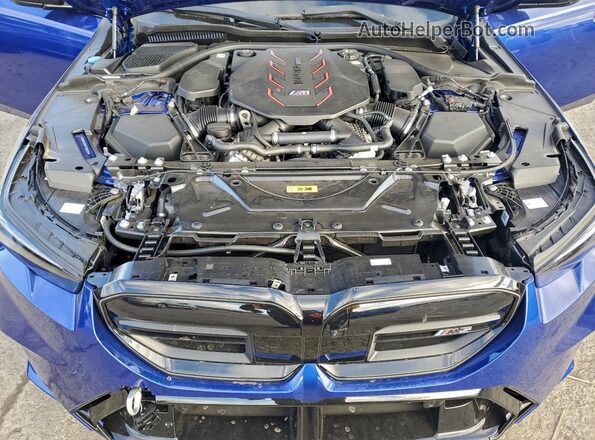 WBS83FK02TCV66179 2026 BMW M5 Blue Rear interior view