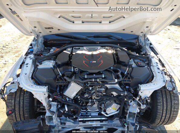 WBS83FK02TCW43178 2026 BMW M5 White Widok z tyłu