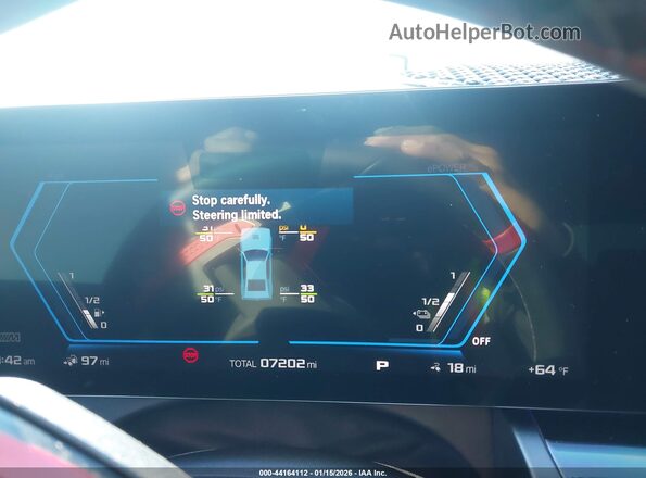 WBS83FK03TCV38309 2026 BMW M5 Black Widok tylnych siedzeń