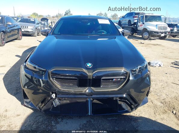 WBS83FK03TCV38309 2026 BMW M5 Black Widok zestawu wskaźników