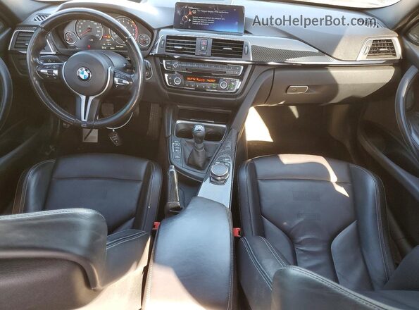 WBS8M9C36H5G85617 2017 BMW M3 Black 