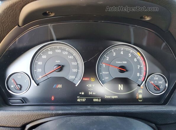 WBS8M9C36H5G85617 2017 BMW M3 Black 