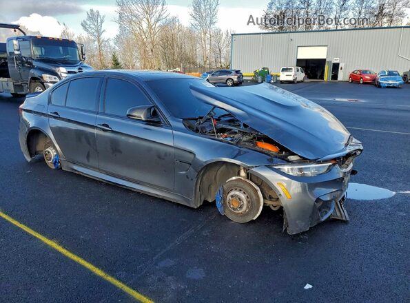 WBS8M9C50J5L00024 2018 BMW M3 Charcoal 