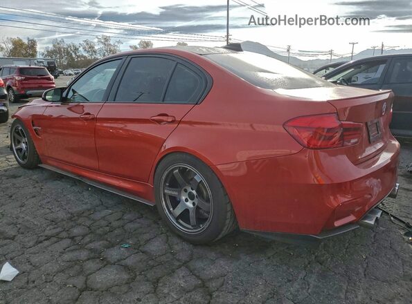 WBS8M9C51G5D31407 2016 BMW M3 Оранжевый Задняя левая четверть