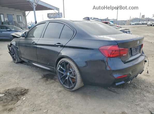 WBS8M9C51J5L00503 2018 BMW M3 Black 