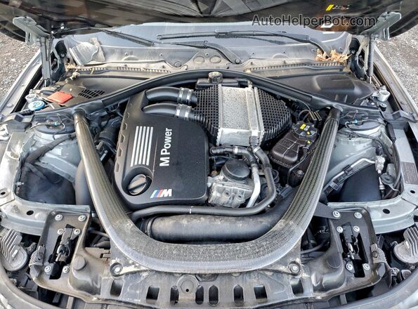 WBS8M9C52J5K99684 2018 BMW M3 Gray Вид задньої частини салону
