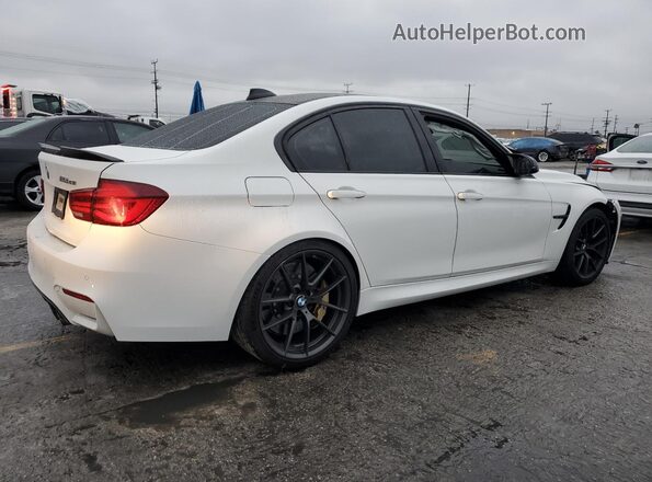 WBS8M9C53J5L00311 2018 BMW M3 White 