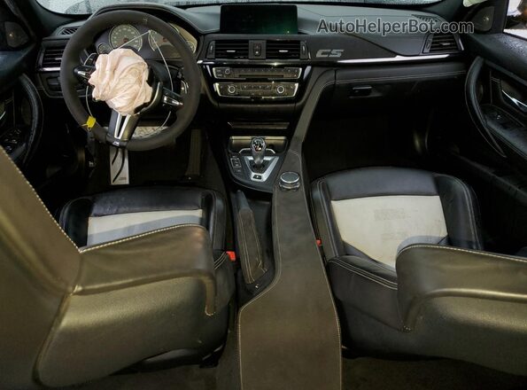WBS8M9C53J5L00311 2018 BMW M3 White 