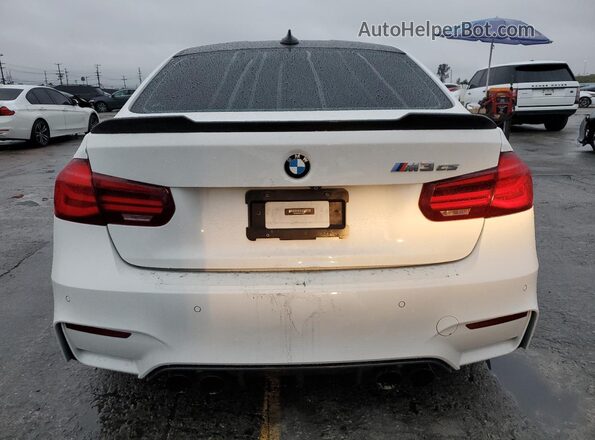 WBS8M9C53J5L00311 2018 BMW M3 White 
