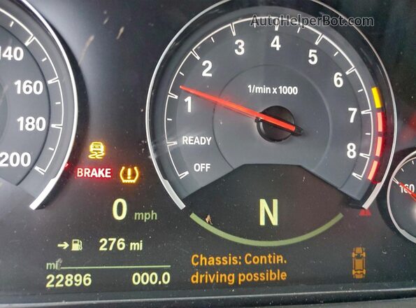 WBS8M9C54J5L00799 2018 BMW M3 Black ხელსაწყოთა პანელის ხედი