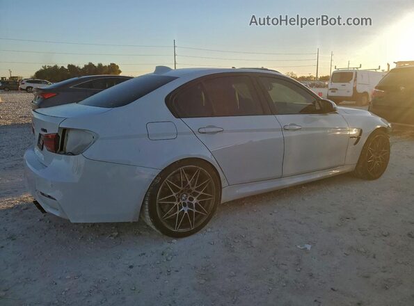 WBS8M9C56J5L00819 2018 BMW M3 White 