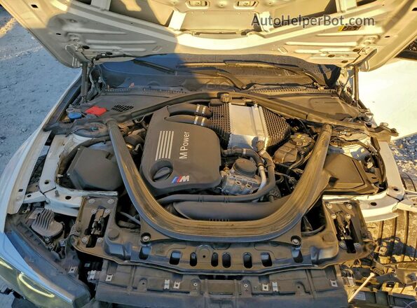 WBS8M9C56J5L00819 2018 BMW M3 White 