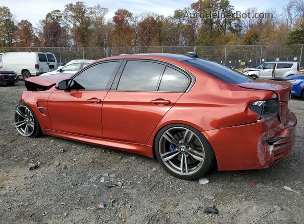 WBS8M9C59G5E68658 2016 BMW M3 Orange 