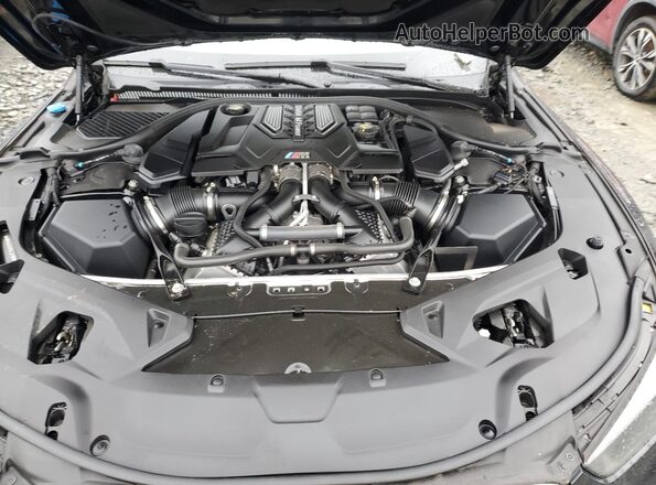 WBSAE0C02PCL26790 2023 BMW M8 Black Вид задньої частини салону