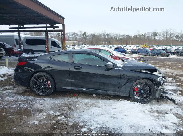WBSAE0C06SCV42859 2025 BMW M8 Black Widok wnętrza z tyłu