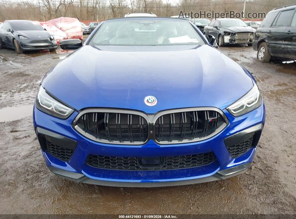 WBSDZ0C02PCK72974 2023 BMW M8 Dark Blue Սարքավորումների վահանակի տեսք