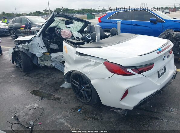 WBSDZ0C05RCP18148 2024 BMW M8 White Задня ліва чверть