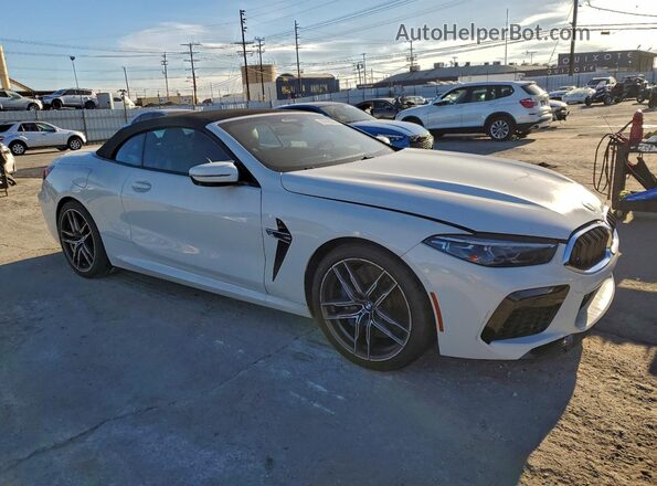 WBSDZ0C07LCD46712 2020 BMW M8 White Przód prawy