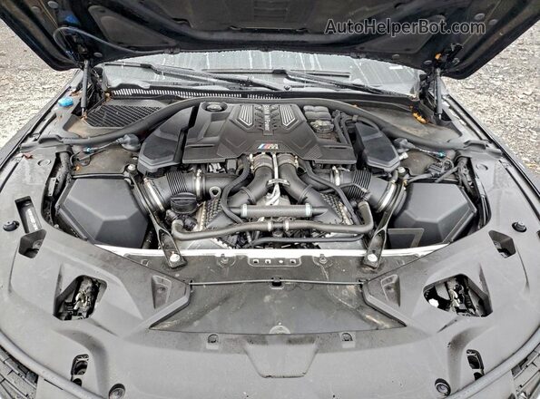 WBSGV0C00RCP31091 2024 BMW M8 Black უკანა სალონის ხედი