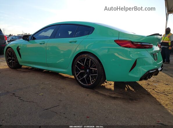 WBSGV0C01RCP21699 2024 BMW M8 Turquoise Trasero izquierdo