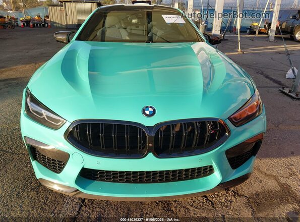 WBSGV0C01RCP21699 2024 BMW M8 Turquoise Vista del cuadro de instrumentos