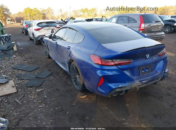 WBSGV0C03NCJ04010 2022 BMW M8 Blue უკანა მარცხენა