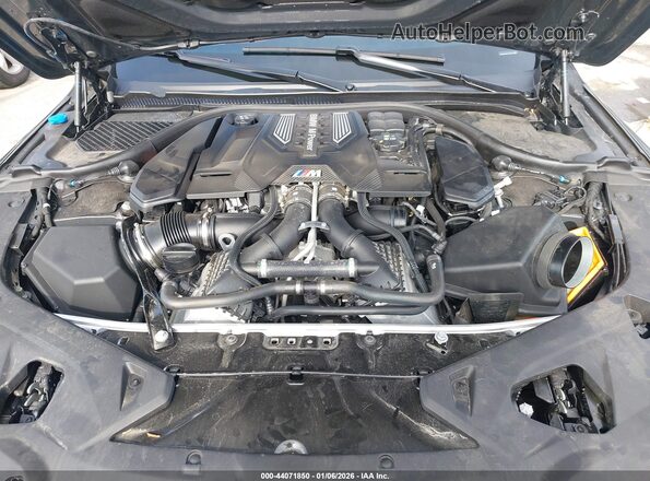 WBSGV0C03SCU61747 2025 BMW M8 Gray Rear view