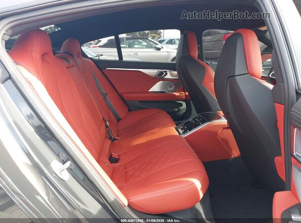 WBSGV0C03SCU61747 2025 BMW M8 Gray VIN sticker view