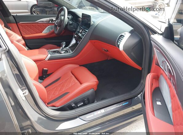 WBSGV0C03SCU61747 2025 BMW M8 Gray Front interior view