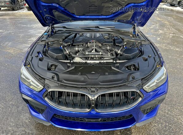 WBSGV0C06LCD74915 2020 BMW M8 Blue Dashboard view