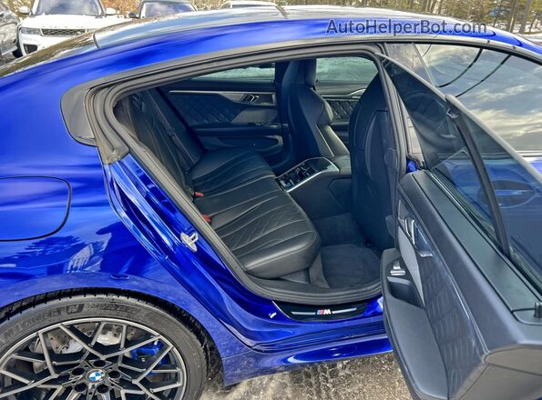 WBSGV0C06LCD74915 2020 BMW M8 Blue Rear view