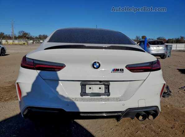 WBSGV0C06MCF56504 2021 BMW M8 White Вид ззаду