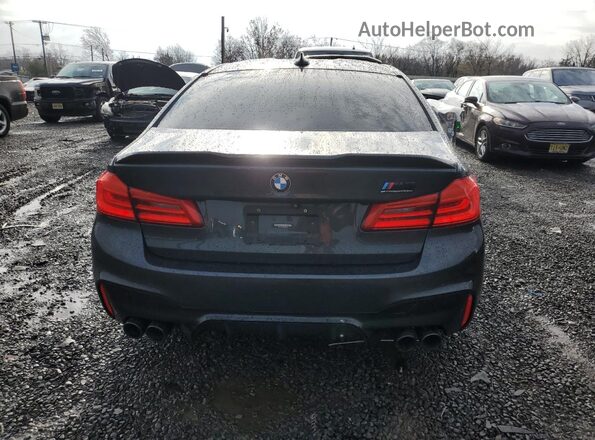 WBSJF0C01LB448778 2020 BMW M5 Gray Вид ззаду