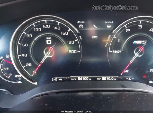 WBSJF0C51KB447575 2019 BMW M5 Black 