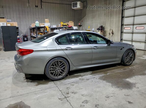 WBSJF0C54JB283060 2018 BMW M5 Silver Tył prawy